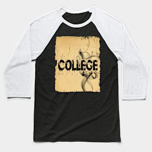 College// Yakinlah Artisan Designs Baseball T-Shirt